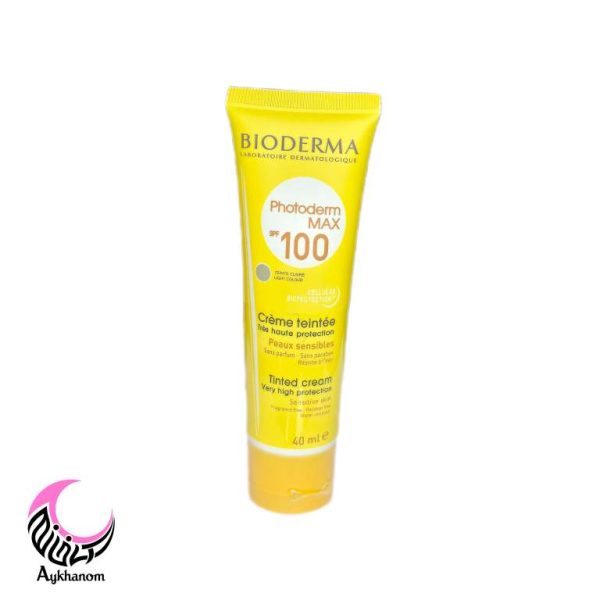 ضد آفتاب بایودرما فتودرم مکس 100 SPF رنگی - تصویر 2