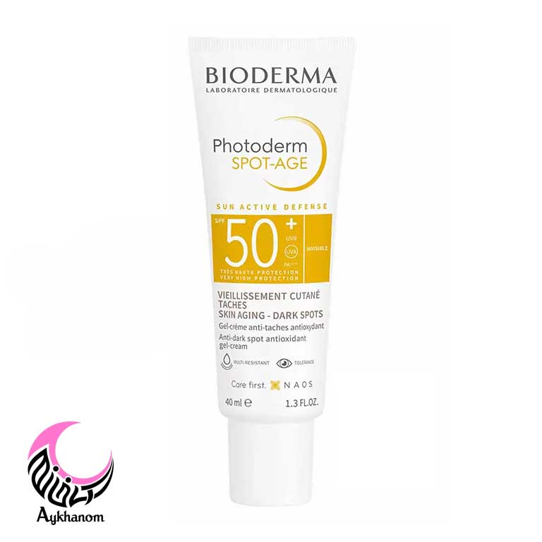 ضد آفتاب بی رنگ بایودرما مدل فتودرم اسپات 50 میل