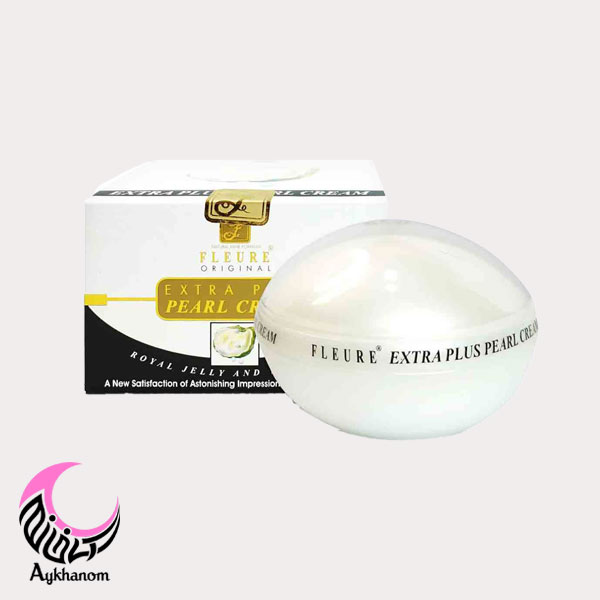 کرم پف کننده و لیفت صورت مروارید FLEURE