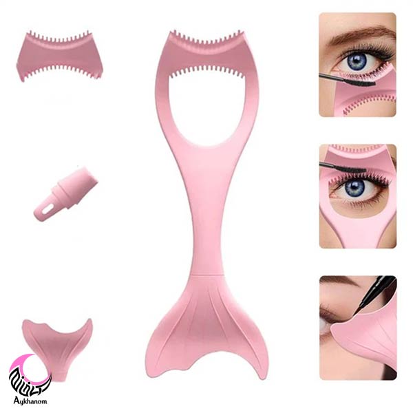 شابلون خط چشم و ریمل ماهی-سیلیکونی-دایمی و قابل شستشو