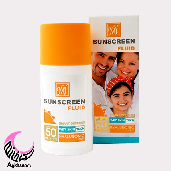 ضد آفتاب فلویید مای سبک و زود جذب-غیر جوش زا-بی رنگ-ضد پیری