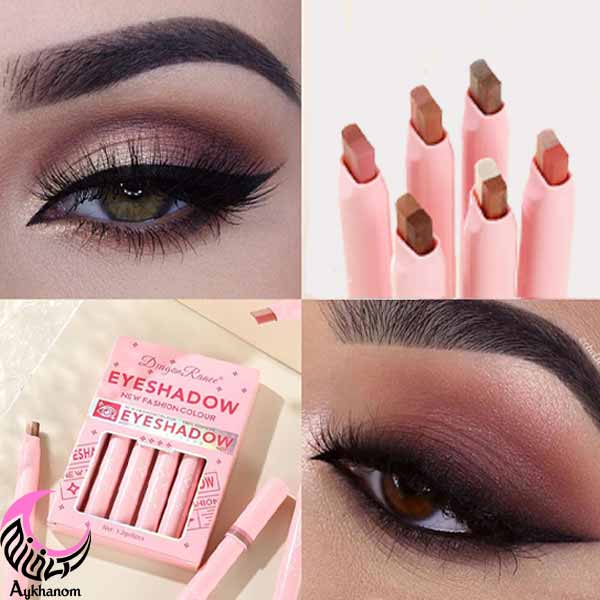 سایه استیکی دراگون رانی Dragon Ranee-سایه استیکی دراگون رانی-دارای دو رنگ کات و شاین- طراحی استیکی و مستطیلی-نرم و روان